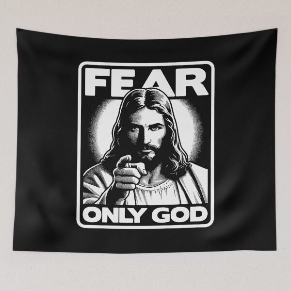 Item preview, Fear Only God designed and sold by plushism.