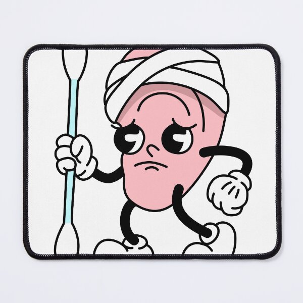 Item preview, Brave Injured Ear with Cotton Swab Staff designed and sold by Minhothy.