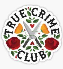 True Crime Club Sticker