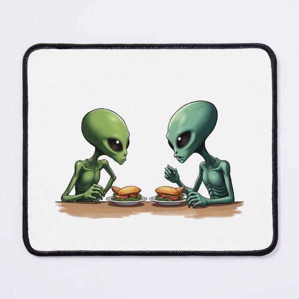 Item preview, Alien Burger Party: Cosmic Fun Feast designed and sold by latelierdechris.