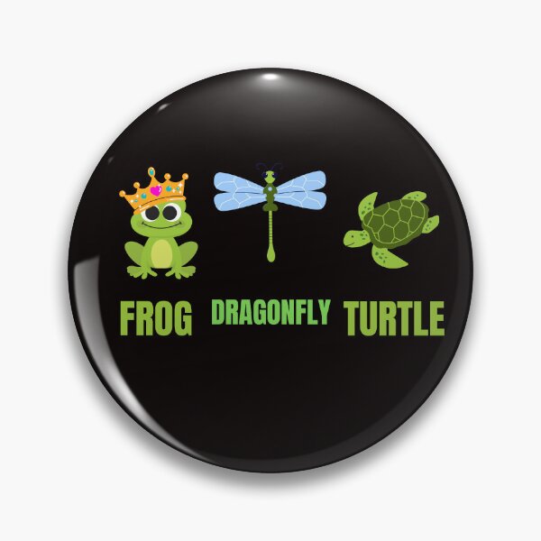 Item preview, Frog Dragonfly Turtle Funny Political  designed and sold by Minimalismat.