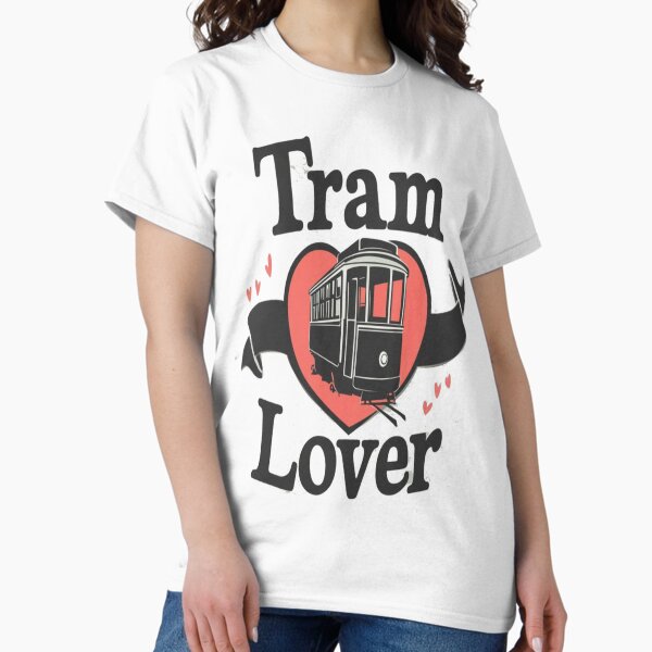 Aperçu de l'œuvre Passionné de tramways – Tramway vintage de Melbourne | Style patrimonial australien créée et vendue par Globalcitytees.