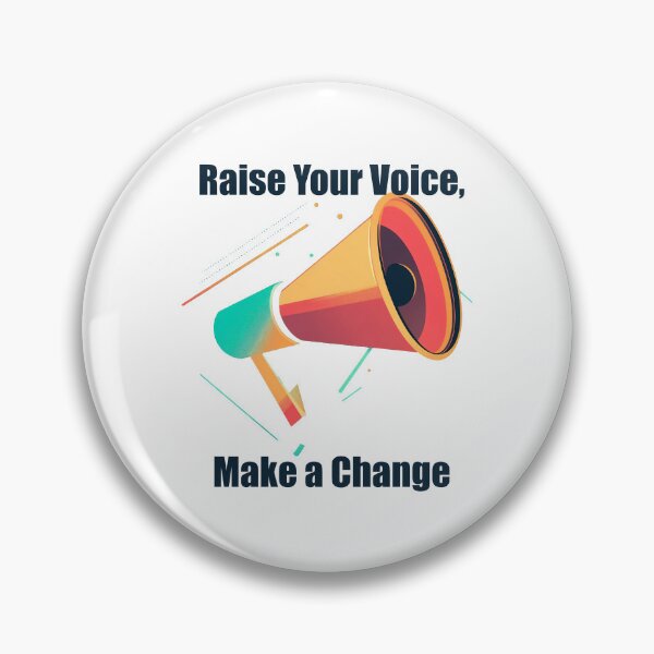 Item preview, Protest Megaphone – Voice for Change designed and sold by ArtPetrenko90.