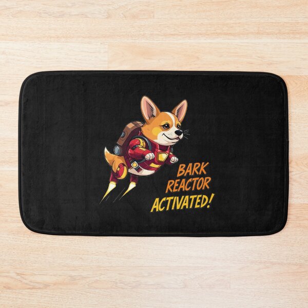 Item preview, Corgi Avenger Corgi Iron Dog: Canine Hero in Flying Armor designed and sold by latelierdechris.