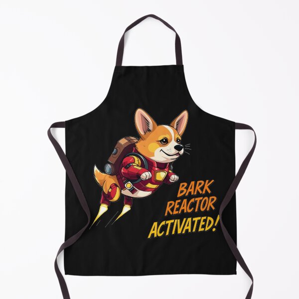 Item preview, Corgi Avenger Corgi Iron Dog: Canine Hero in Flying Armor designed and sold by latelierdechris.
