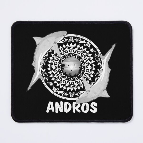 Item preview, Bull shark Andros Bahamas designed and sold by NicGrayGraphic.
