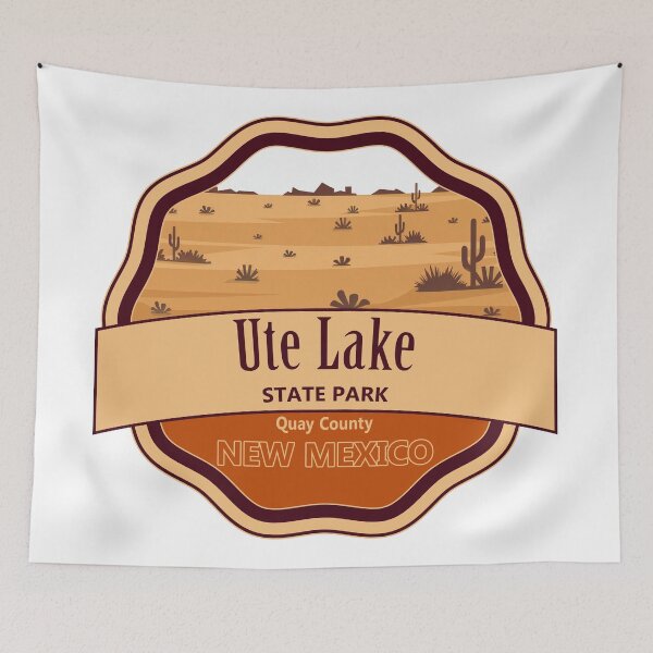 Item preview, Ute Lake State Park Quay County New Mexico designed and sold by Wanderful-roads.