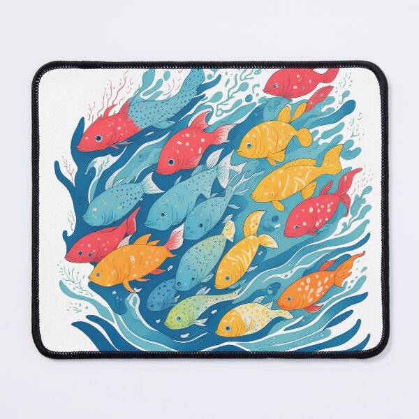 Item preview, Fish Wave love  designed and sold by PoojaMestry.