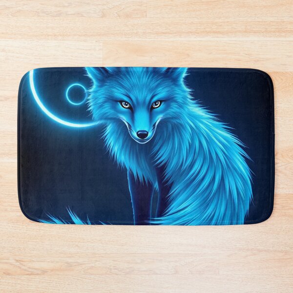 Item preview, Neon Cyber Fox – Futuristic Glowing Digital Art designed and sold by FusionCipher.