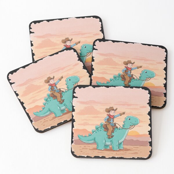 Item preview, Wild Cowboy Carter East West Dinosaur designed and sold by Tw1nsAIArt.