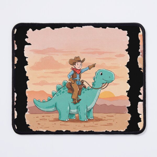 Item preview, Wild Cowboy Carter East West Dinosaur designed and sold by Tw1nsAIArt.
