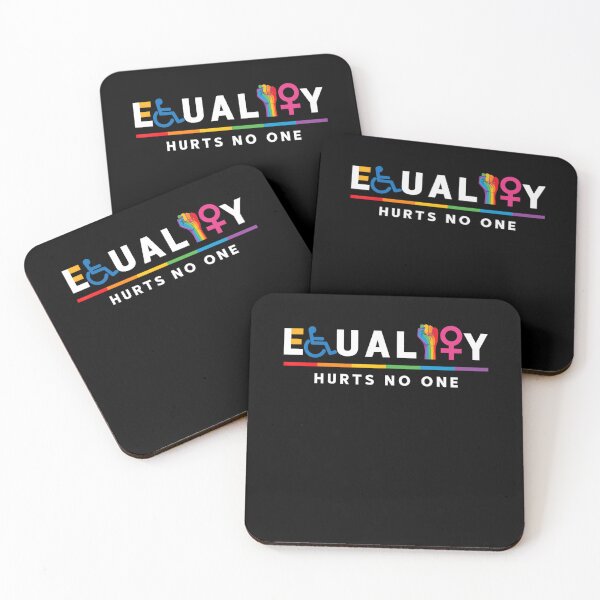 Item preview, Equality Hurts No One Equal Rights LGBT designed and sold by Cute-Collection.