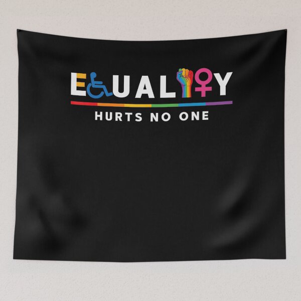 Item preview, Equality Hurts No One Equal Rights LGBT designed and sold by Cute-Collection.