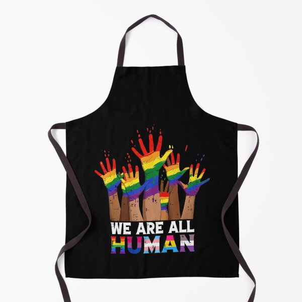 Item preview, We Are All Human Rainbow LGBT LGBTQ Transgender Gay Pride designed and sold by Filek-mable.