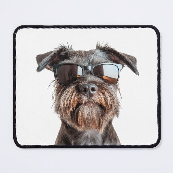 Item preview, Funny cool Wirehaired Pointing Griffon Dog wearing sunglasses designed and sold by LazyOwlStore.