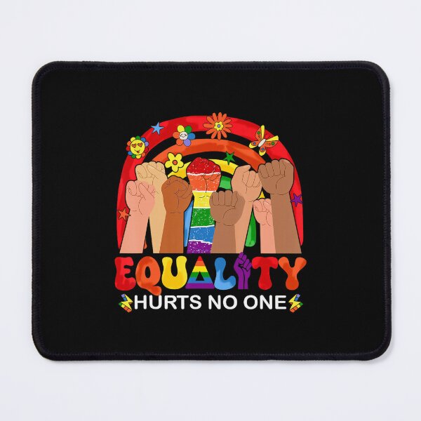 Item preview, Equality Hurts No One Funny Equal Rights LGBTQ Retro designed and sold by Cute-Collection.