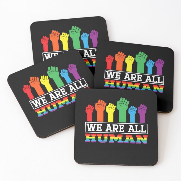 Item preview, We Are All Human Gender Equality Pride Parade LGBTQ Rights designed and sold by Filek-mable.