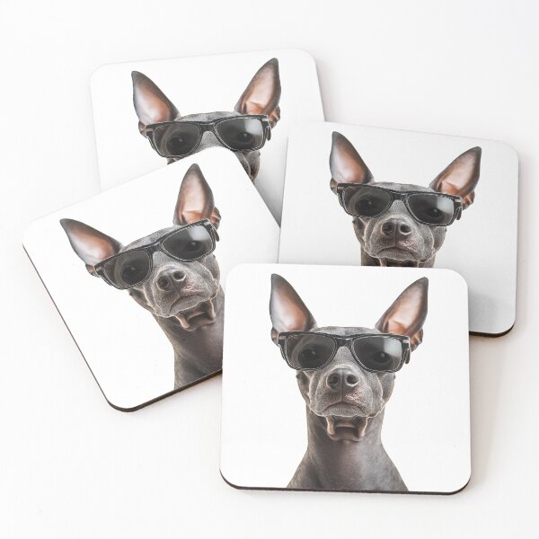 Item preview, Funny cool Xoloitzcuintle Dog wearing sunglasses designed and sold by LazyOwlStore.