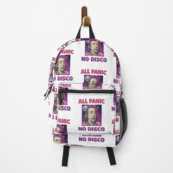 Item preview, "All Panic, No Disco" Funny & Quirky Anxiety Meme Design designed and sold by Colorful-Garden.