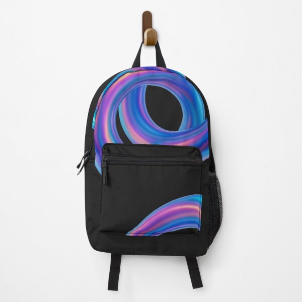 Item preview, Abstract 3d Circular Glossy Shape Cyan Gradient | Futuristic Digital Artwork designed and sold by Bored Duck.