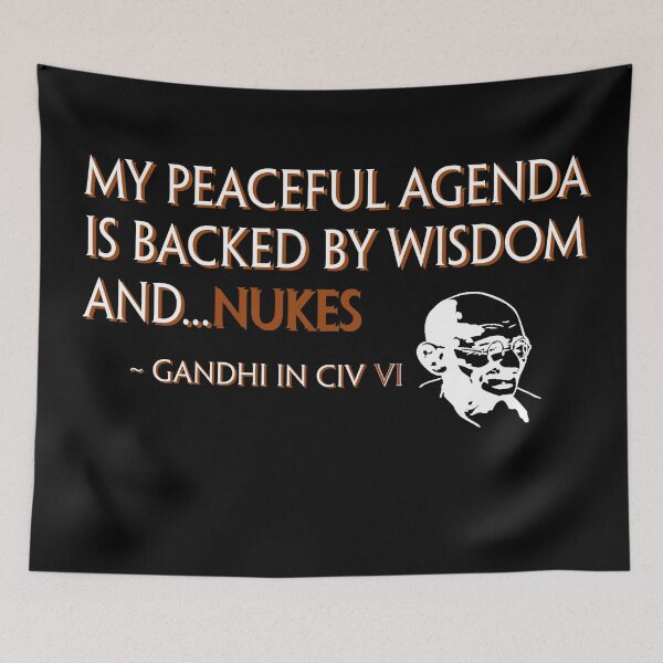 Item preview, Gandhi Agenda 2 Civ VI designed and sold by Image NDesign.
