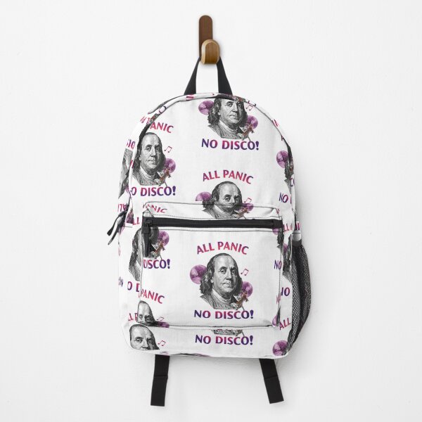 Item preview, "All Panic, No Disco" Funny & Quirky Anxiety Meme Design designed and sold by Colorful-Garden.