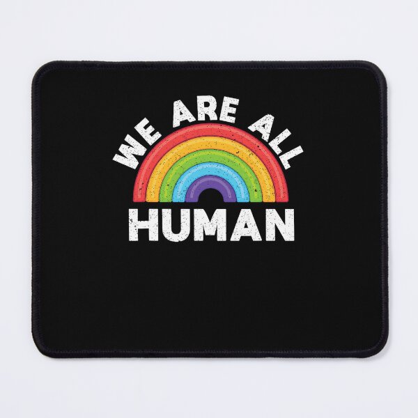 Item preview, We Are All Human LGBT designed and sold by Filek-mable.