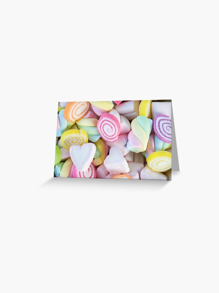 Pastel Rainbow Candy | Greeting Card