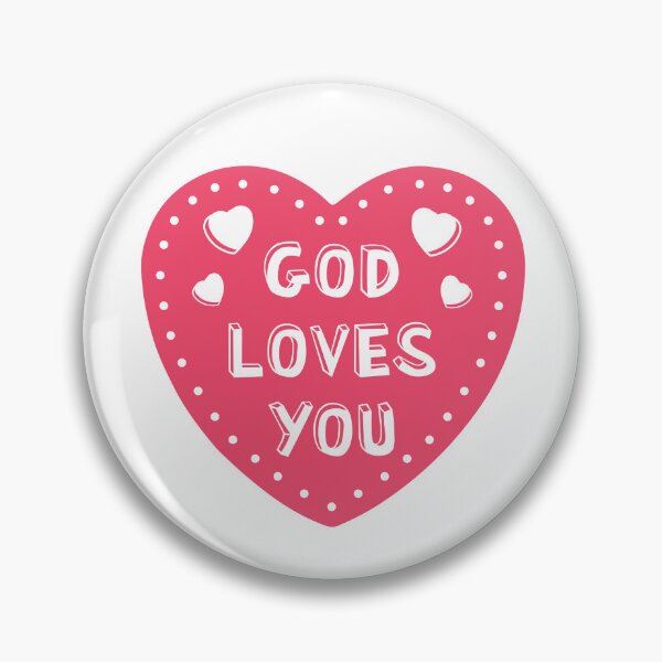 Item preview, God Loves You designed and sold by themoodydecor.