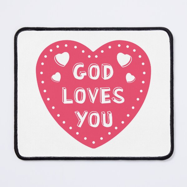 Item preview, God Loves You designed and sold by themoodydecor.