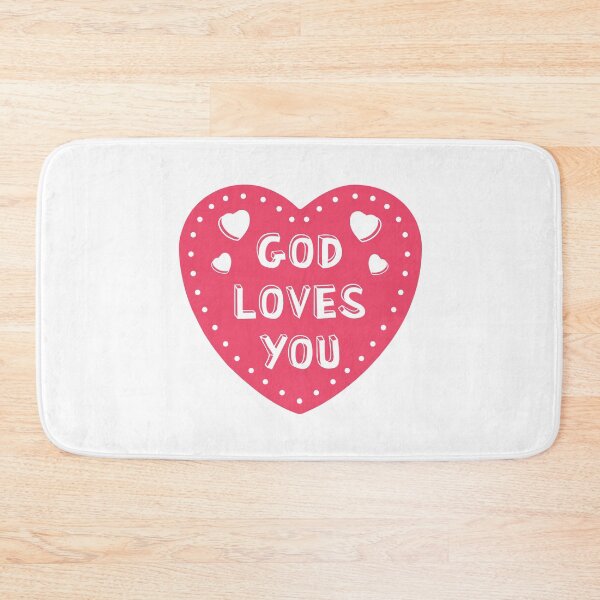 Item preview, God Loves You designed and sold by themoodydecor.