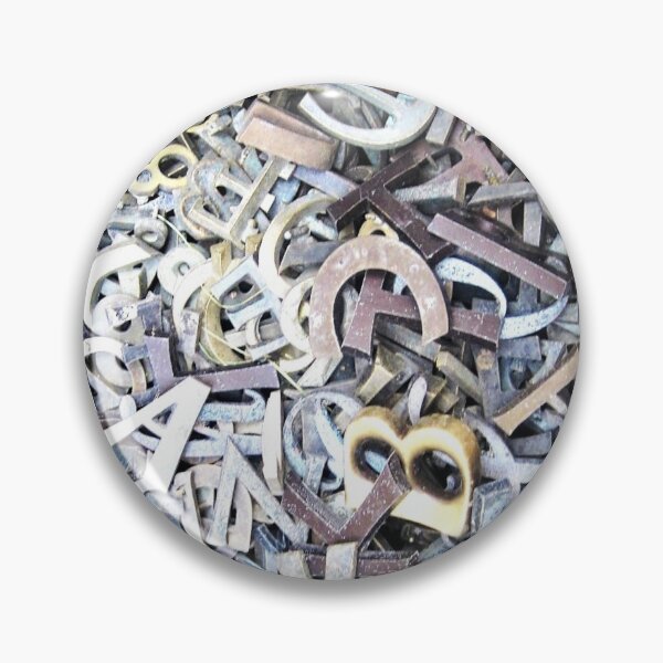 Item preview, Metal Letters designed and sold by foxandfalcon.