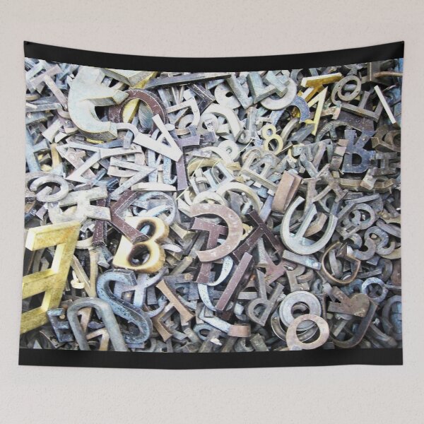 Item preview, Metal Letters designed and sold by foxandfalcon.