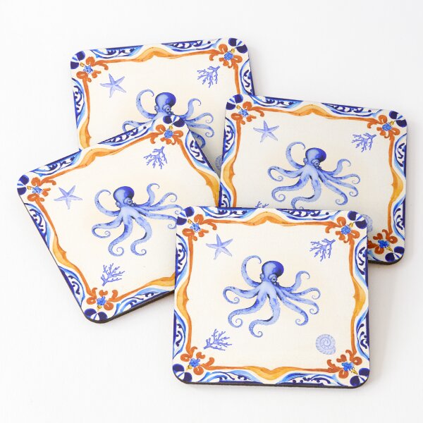 Item preview, Mediterranean Octopus designed and sold by Kiki-Hes.