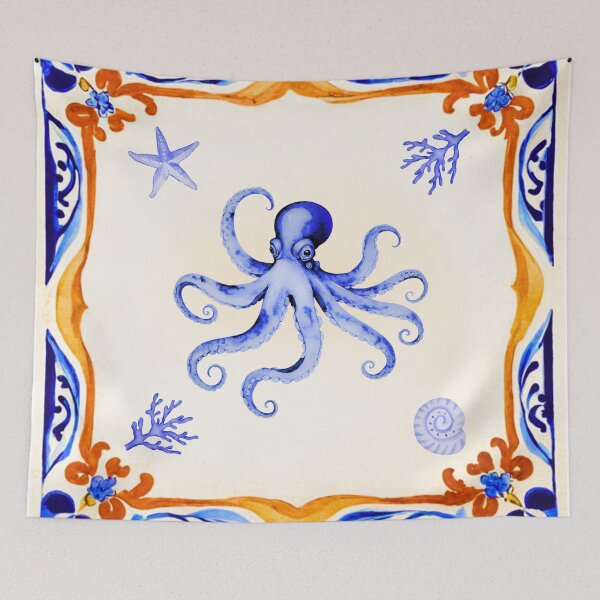 Item preview, Mediterranean Octopus designed and sold by Kiki-Hes.