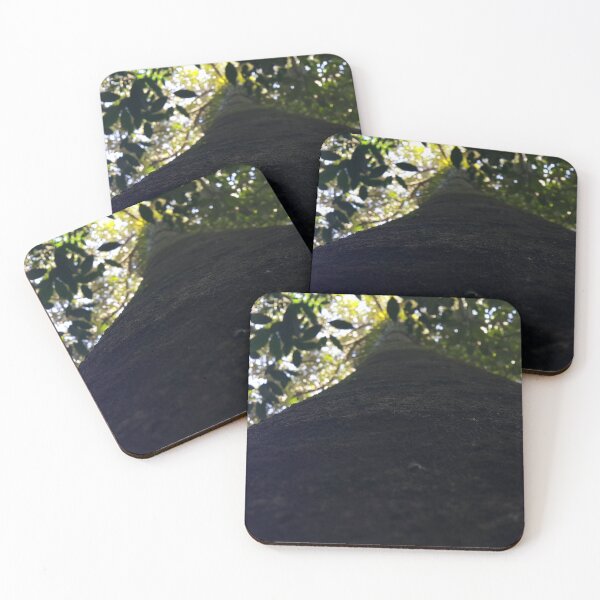 Item preview, Trees in the Mountain Landscape Wallpaper from a low angle. designed and sold by Yusuf-Design.