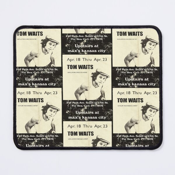 Item preview, Tom Waits at Max's Kansas City 1973 1973 designed and sold by Lick-Design.