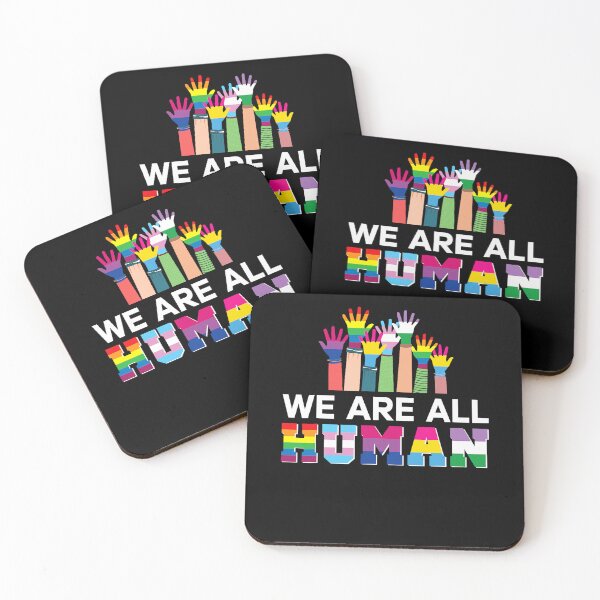 Item preview, We Are All Human LGBT Gay Rights Pride Ally Gift LGBTQ  designed and sold by Filek-mable.