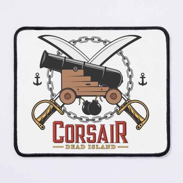 Item preview, Corsair Logo Featuring Cannon and Swords designed and sold by Richstd.