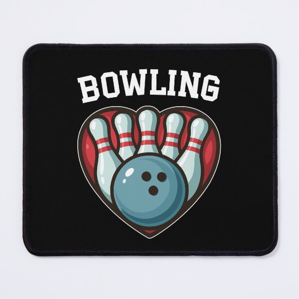 Item preview, Bowling Pins And Ball In A Heart designed and sold by MO DESIGNS.
