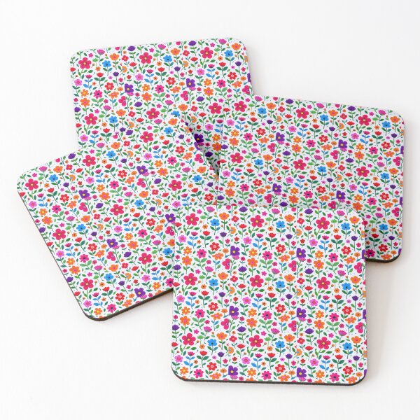 Item preview, Elegant Hand-Drawn Flower Pattern Design for Fabric, Wallpaper & Stationery designed and sold by designdukan.