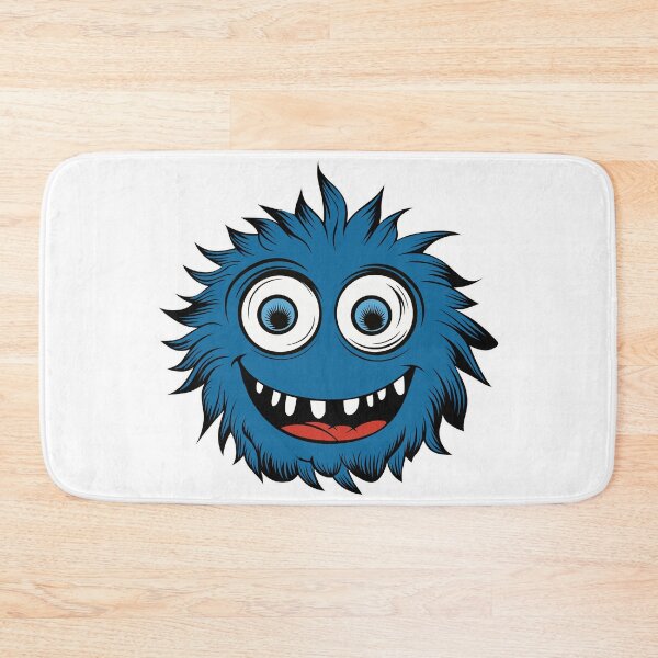 Item preview, Cute little blue monster designed and sold by AFernandesDSG.