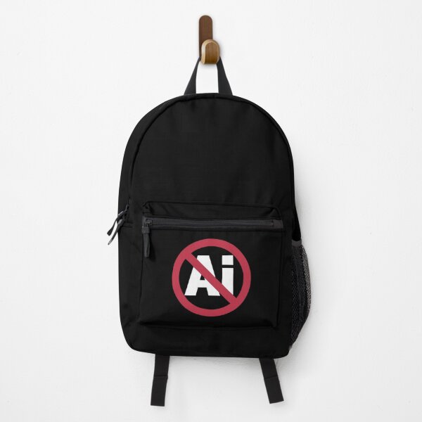 Item preview, Stop Ai Sign Against Ai designed and sold by MooonTees.