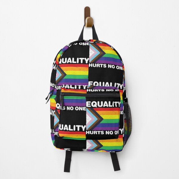 Item preview, Equality Hurts No One Inclusive Progress Pride Flag designed and sold by Cute-Collection.
