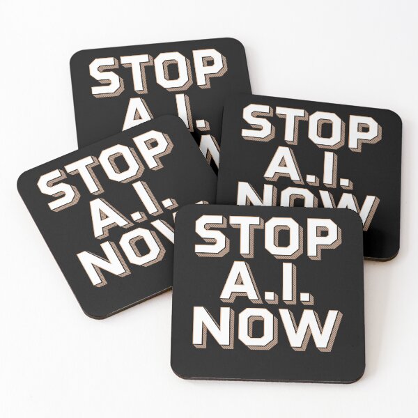 Item preview, Stop Ai Now Against Ai designed and sold by MooonTees.
