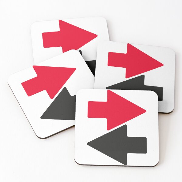 Item preview, Two geometric reverse arrows designed and sold by ZorianArt.