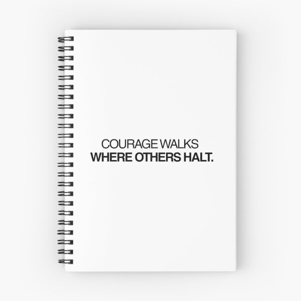 Item preview, Courage walks where others halt. designed and sold by effortless business growth.