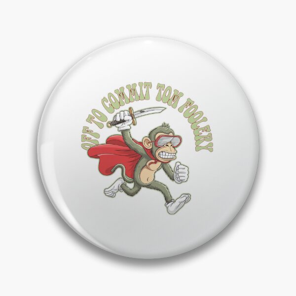 Item preview, off to commit, tom foolery, goofy, monkey, funnyfits70, Humor, Funny, retro, vintages, funny quotes, animal humor, designed and sold by FunnyFits70.