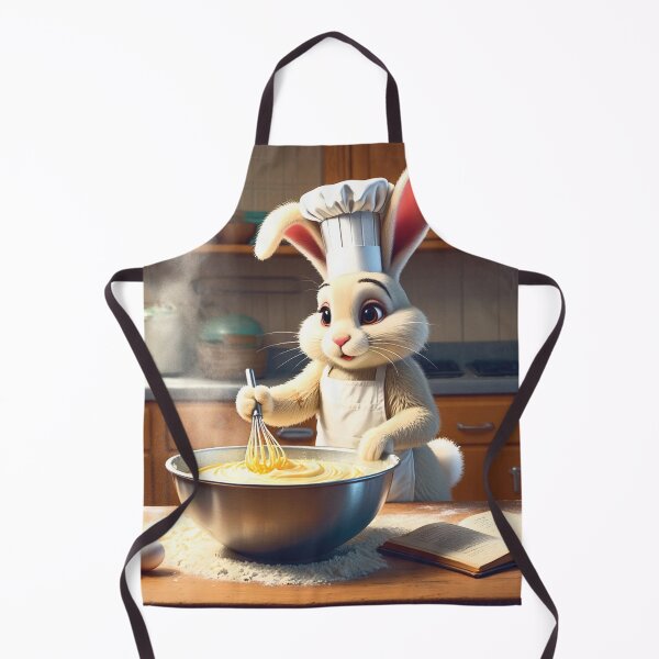Item preview, Easter Bunny bakes cake designed and sold by Mauswohn.