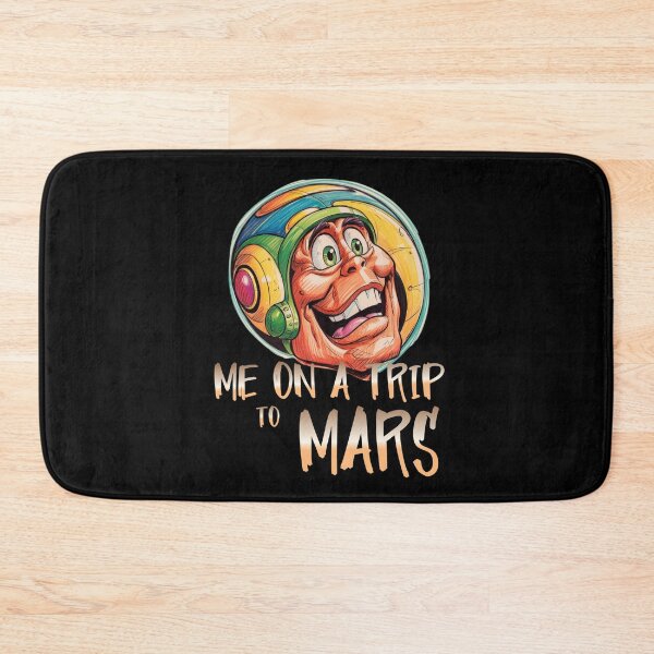Item preview, Mars Planet Fuuny Astronaut designed and sold by Design_Your_Day.